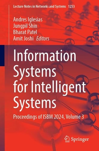 Information Systems for Intelligent Systems Proceedings of ISBM 2024, Volume 3