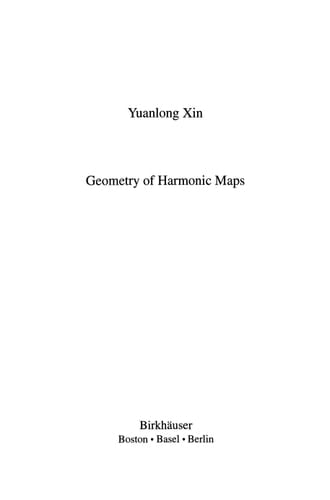 Geometry of Harmonic Maps