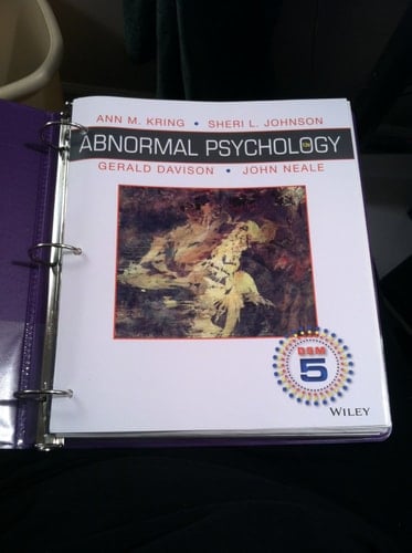 Abnormal Psychology, Binder Ready Version DSM-5 Update