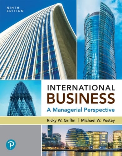 International Business: A Managerial Perspective (Pearson+)
