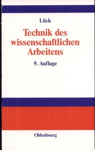 Technik des wissenschaftlichen Arbeitens Seminararbeit, Diplomarbeit, Dissertation