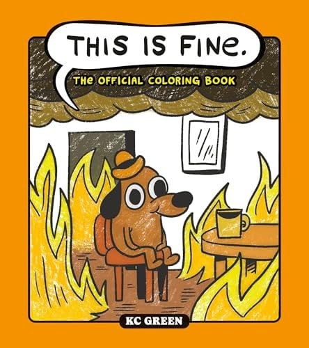 This is Fine: The Official Coloring Book