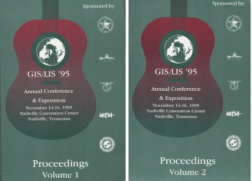 GIS/LIS '95 Annual Conference and Exposition Proceedings November 14-16, 1995, Nashville Convention Center, Nashville, Tennessee