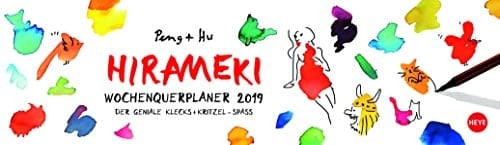 Hirameki Wochenquerplaner - Kalender 2019