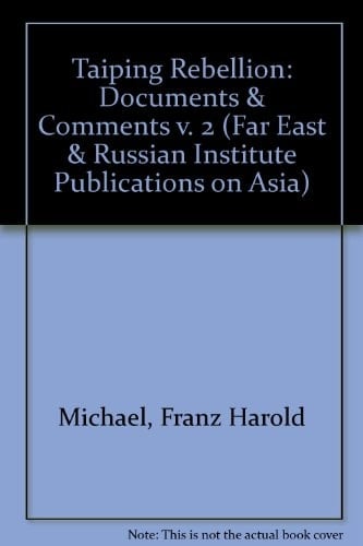 Taiping Rebellion: History and Documents