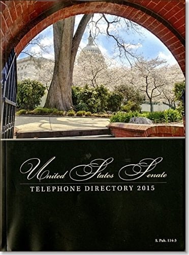 Senate, Telephone Directory 2015