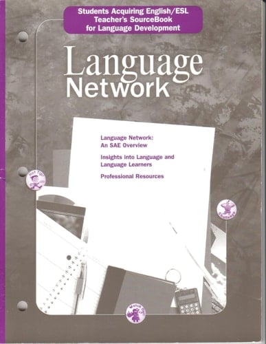 Language Network Sae Teachers Sourcebook for Language Development, Grades 6-12