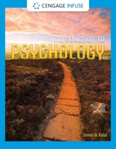 Cengage Infuse for Kalat's Introduction to Psychology, 12th Edition [Instant Access], 1 term