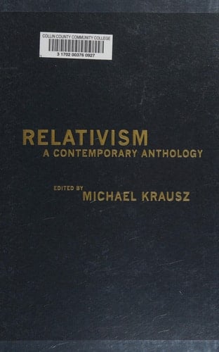 Relativism A Contemporary Anthology
