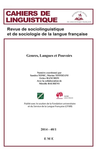 Genres, Langues et Pouvoirs
