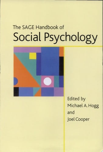 The SAGE Handbook of Social Psychology