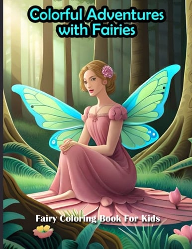 Colorful Adventures with Fairies: Unleash Your Child's Imagination with the Fairy Coloring Book: Dive into a Magical Realm of Fairies, Flowers, and Fantastical Creatures Across 35+ Enchanting Pages