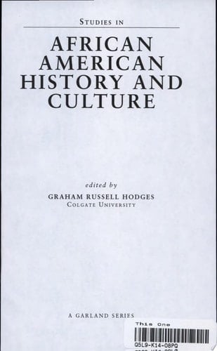 African Americans and Race Relations in San Antonio, Texas, 1867-1937