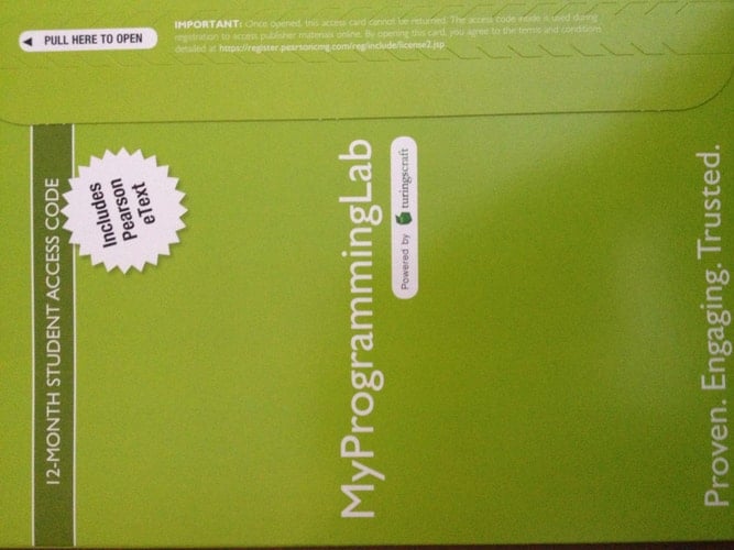 MyProgrammingLab with Pearson EText -- Access Card -- for Absolute C++