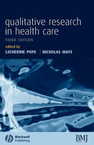 Qualitative Research in Health Care