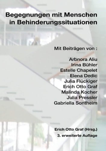 Begegnungen mit Menschen in Behinderungssituationen