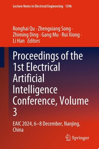 Proceedings of the 1st Electrical Artificial Intelligence Conference, Volume 3