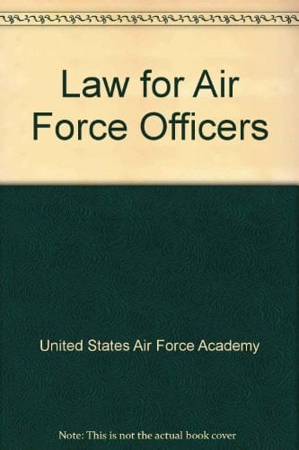 Law for Air Force Officers