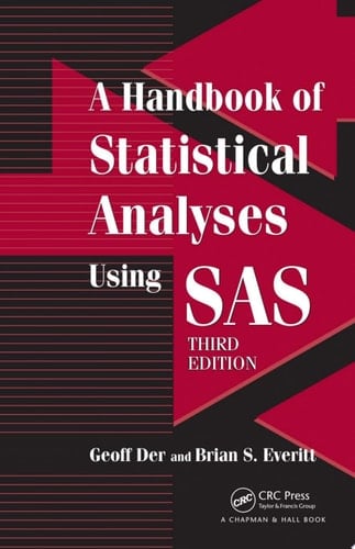 A Handbook of Statistical Analyses using SAS