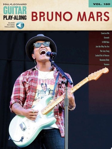 Bruno Mars Songbook Guitar Play-Along Volume 180