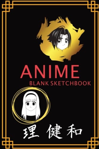 Anime Blank Sketchbook