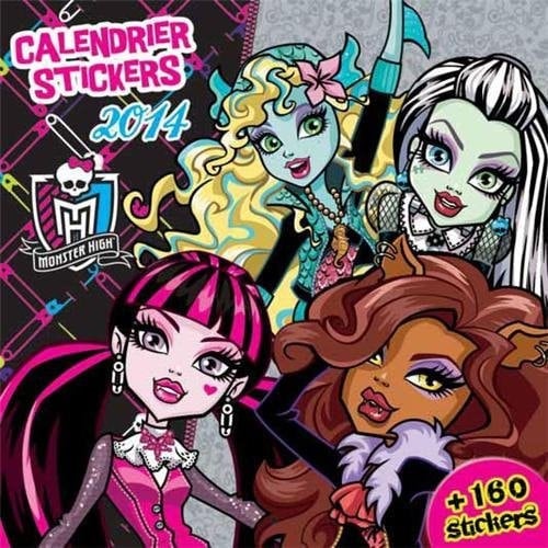Calendrier Monster High 2014