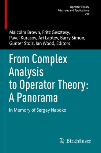 From Complex Analysis to Operator Theory: A Panorama In Memory of Sergey Naboko