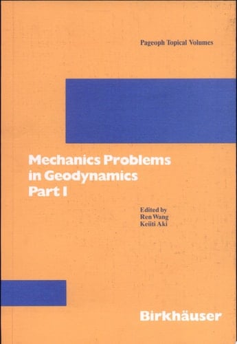 Mechanics problems in geodynamics. 1 (1995)