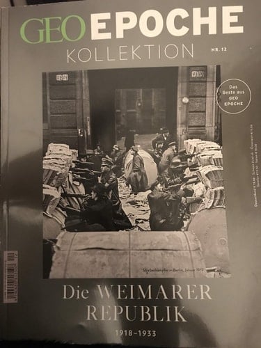 Die Weimarer Republik 1918-1933