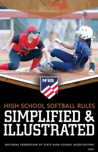 2023 NFHS High School Softball Simplified & Illustrated