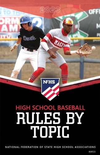 2023 NFHS Baseball Rules by Topic