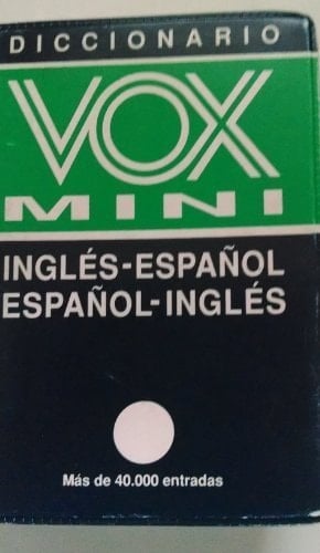 Mini Diccionario Vox Ingles-Español, Español-Inglessustituto Isbn 84-715