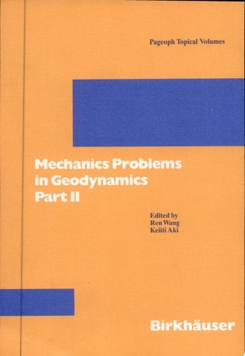 Mechanics Problems in Geodynamics Part II