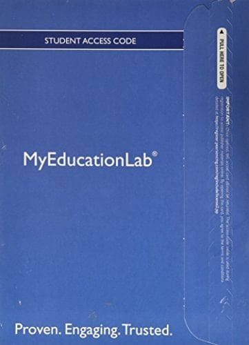 New Myeducationlab with Pearson Etext -- Standalone Access Card -- For Child Development and Education