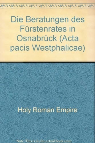 Acta Pacis Westphalicae Protokolle