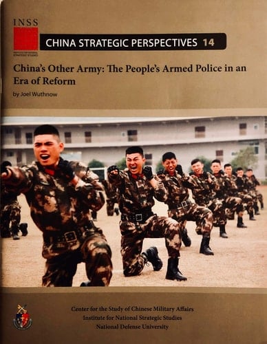 China's Other Army The People's Armed Police in an Era of Reform