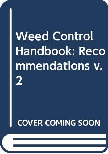 Weed control handbook,