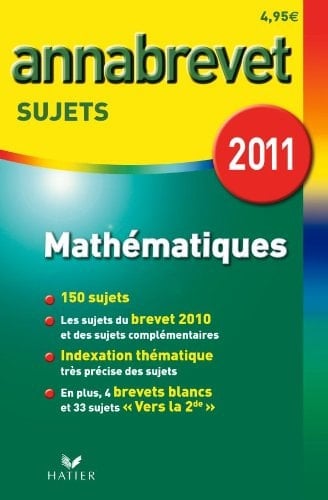Mathématiques Sujets 2011