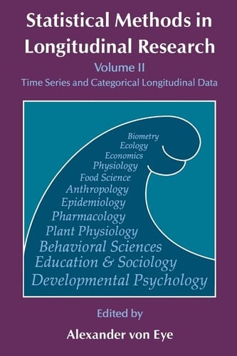 Statistical Methods in Longitudinal Research Time Series and Categorical Longitudinal Data