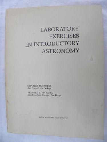 Introductory Astronomy Laboratory Exercises