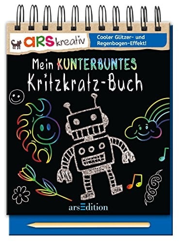 Mein kunterbuntes Kritzkratz-Buch