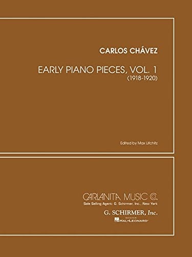 Early Piano Pieces - Volume 1 (1918-1925) Piano Solo
