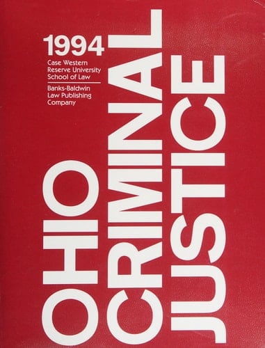 Ohio Criminal Justice, 1994
