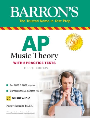 AP Music Theory: 2 Practice Tests + Comprehensive Review + Online Audio
