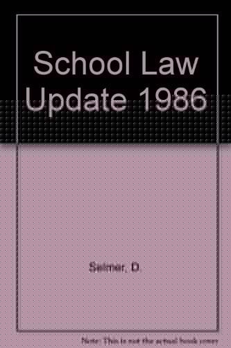 School Law Update 1986