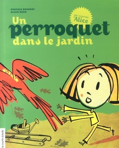 Un perroquet dans le jardin