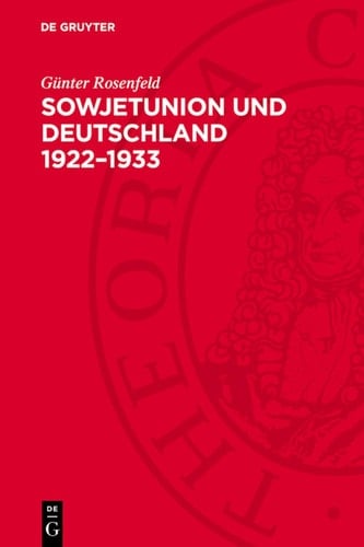 Sowjetunion und Deutschland 1922–1933