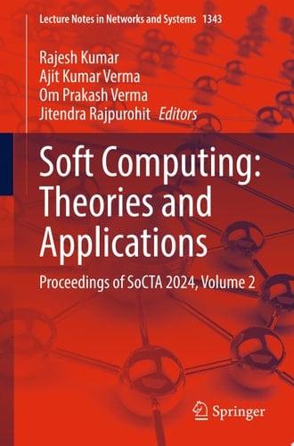 Soft Computing: Theories and Applications