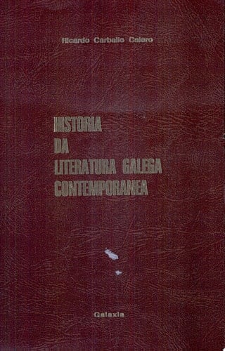Historia da literatura galega contemporanea 1808-1936
