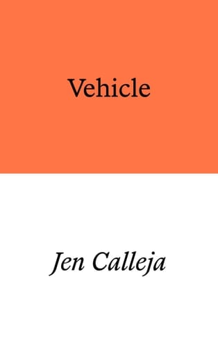 Vehicle A Verse Novel